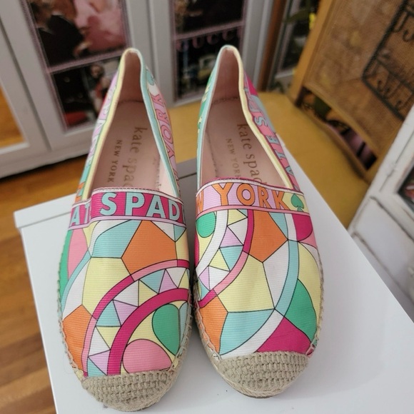 Kate Spade Geo Sun Espadrille Flats - Picture 4 of 7